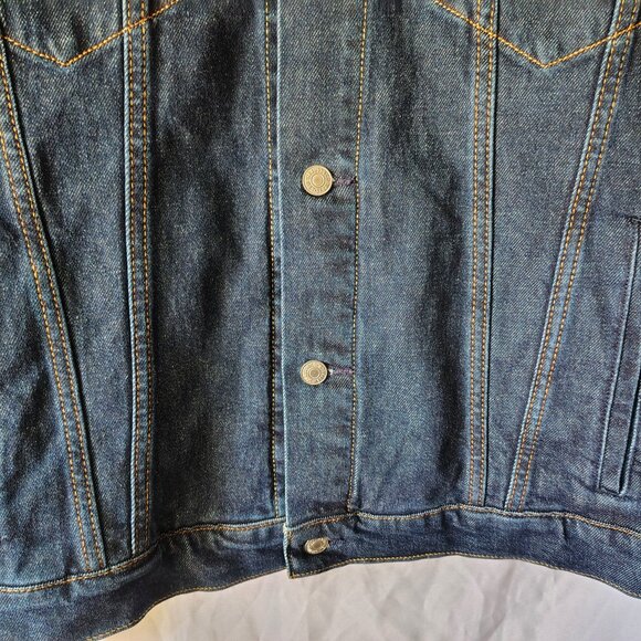 NWT Mens Levi`s Size XL Color Denim Cotton Jacket - Picture 5 of 12